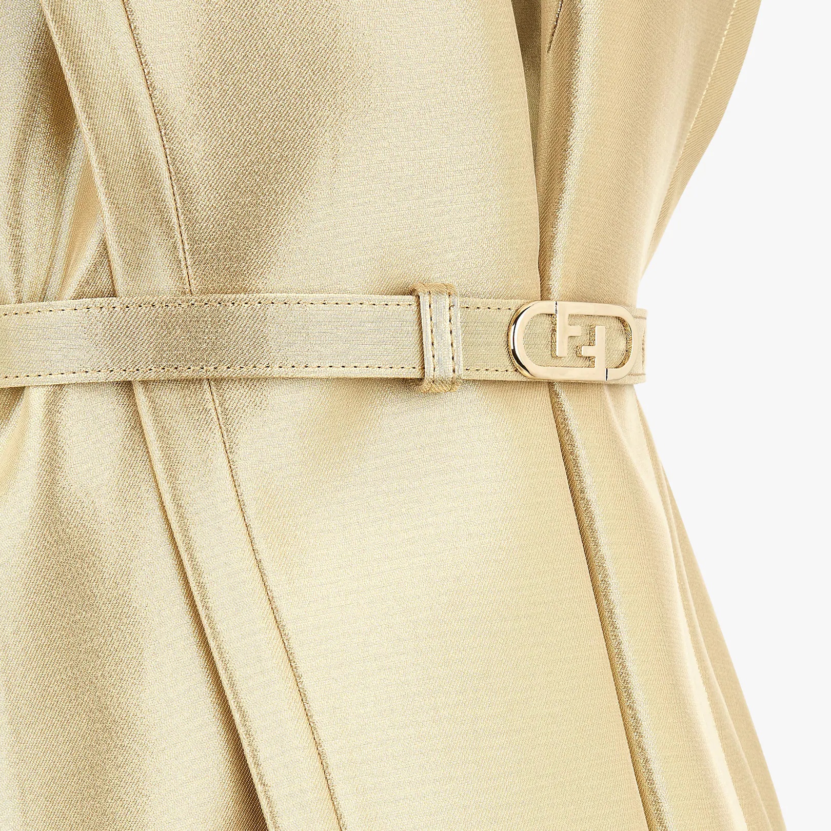 Gold-colored cady gilet - 3