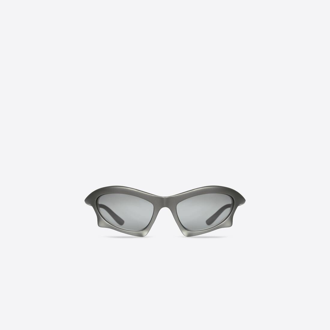 Bat Rectangle Sunglasses  in Silver - 1