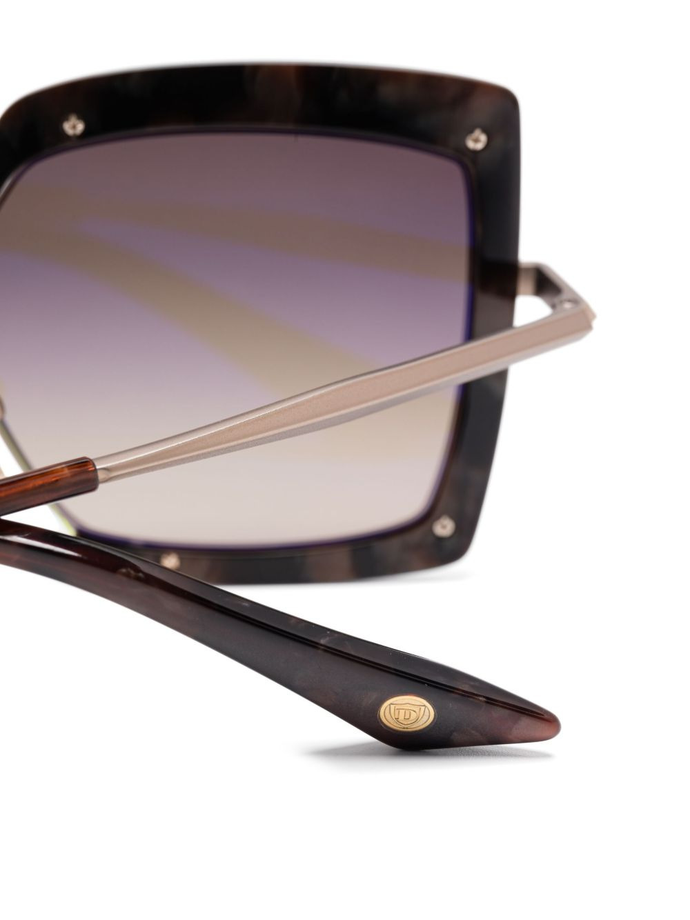 oversize-frame sunglasses - 3