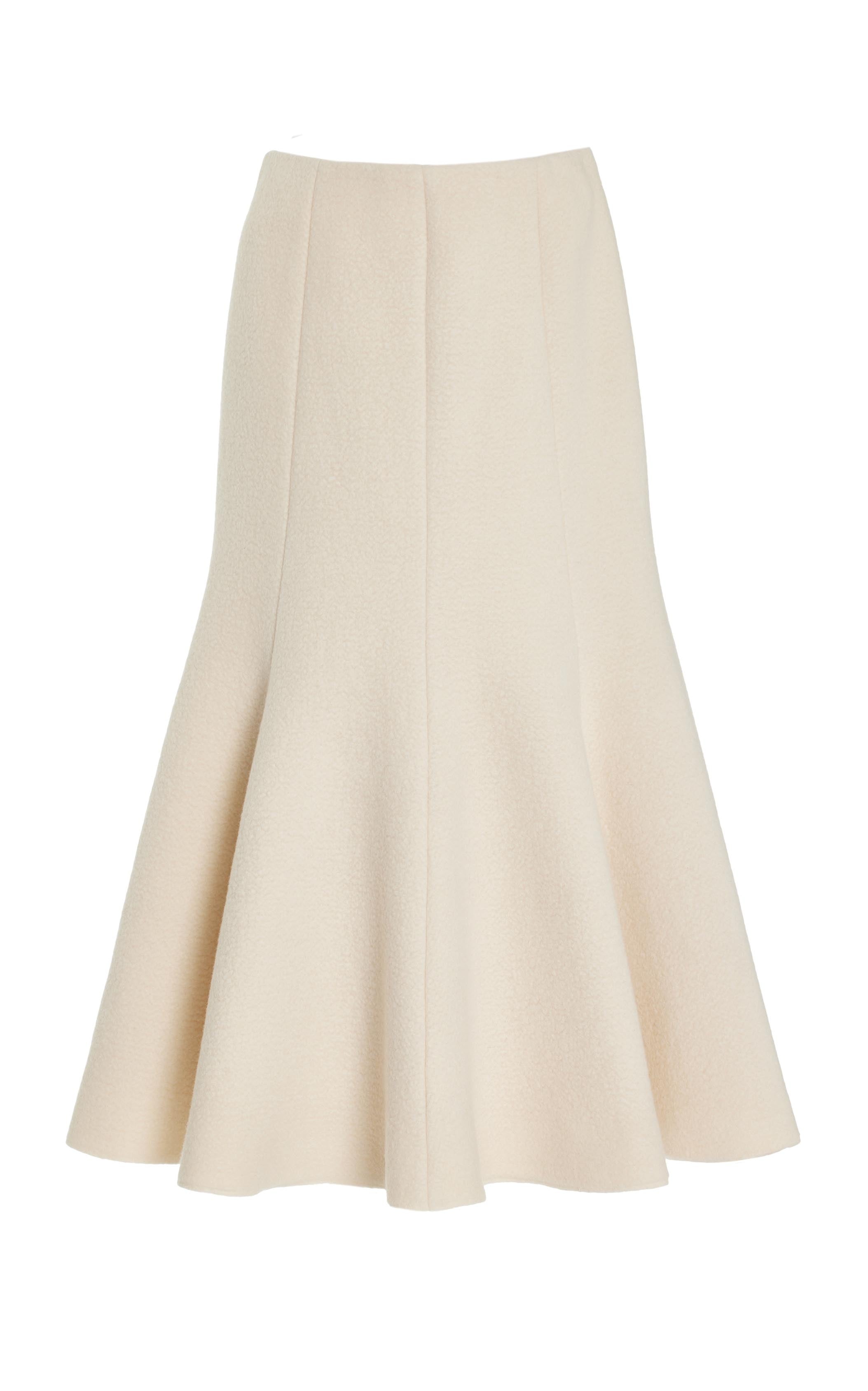 Amy Skirt in Recycled Cashmere Felt - 1