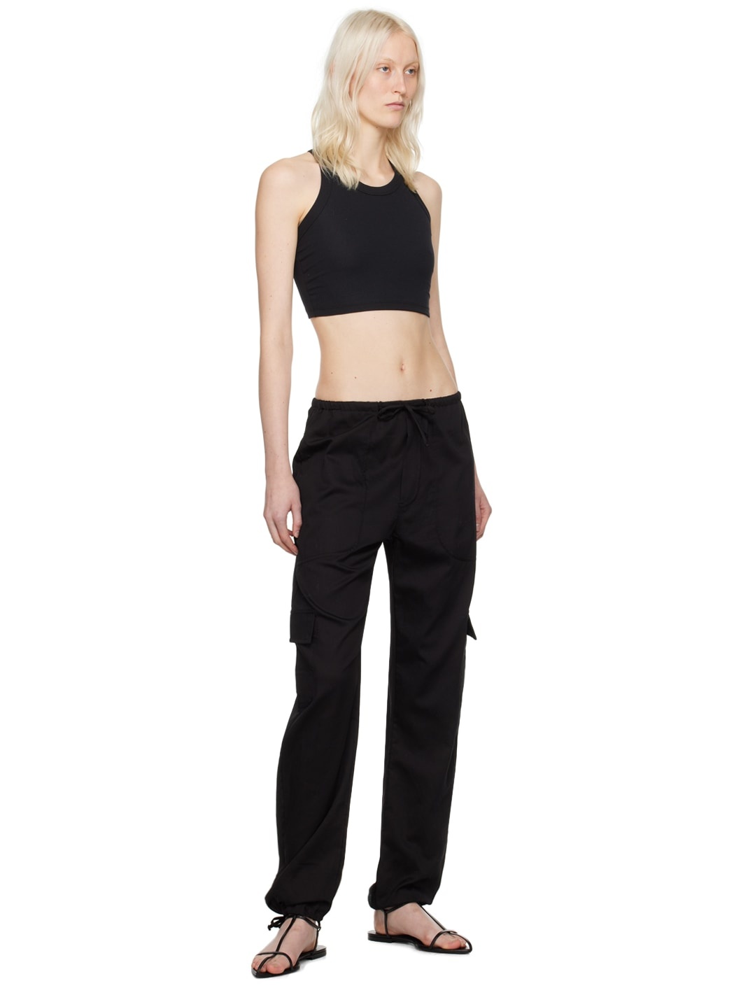 Black Yoko Cargo Pants - 4