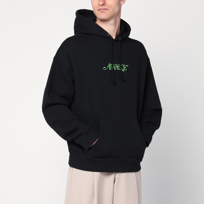 Brown printed sweatshirt with logo - 1