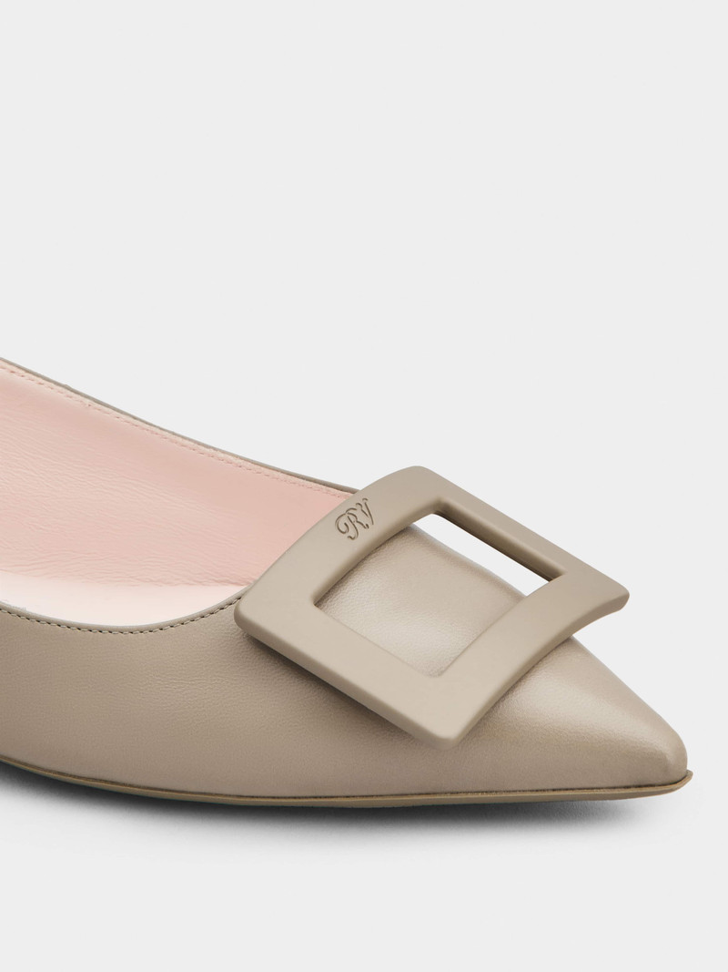 Gommettine Slingback Ballerinas in Nappa Leather 3