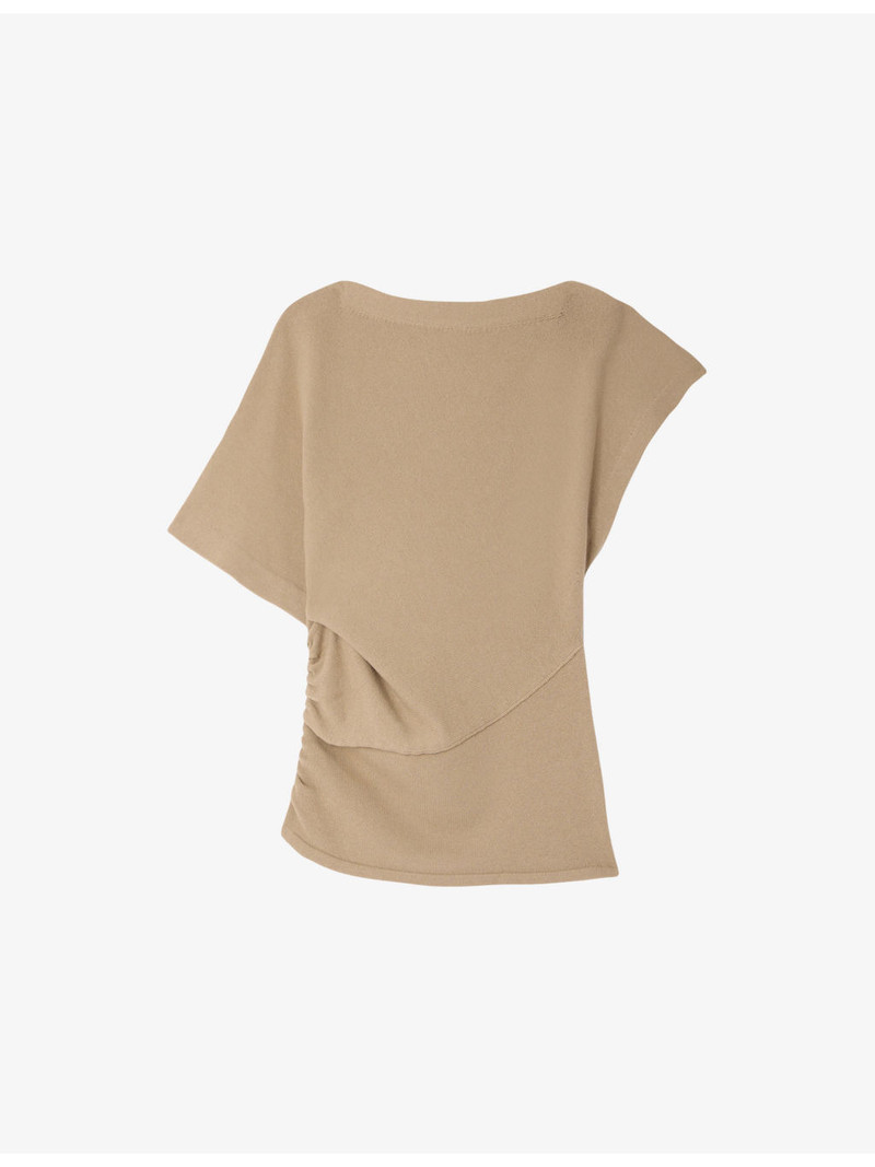 Dalina Short-Sleeved Cotton-Blend Jumper 1