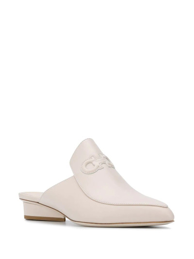 Salvatore Ferragamo Gancini buckle mules outlook