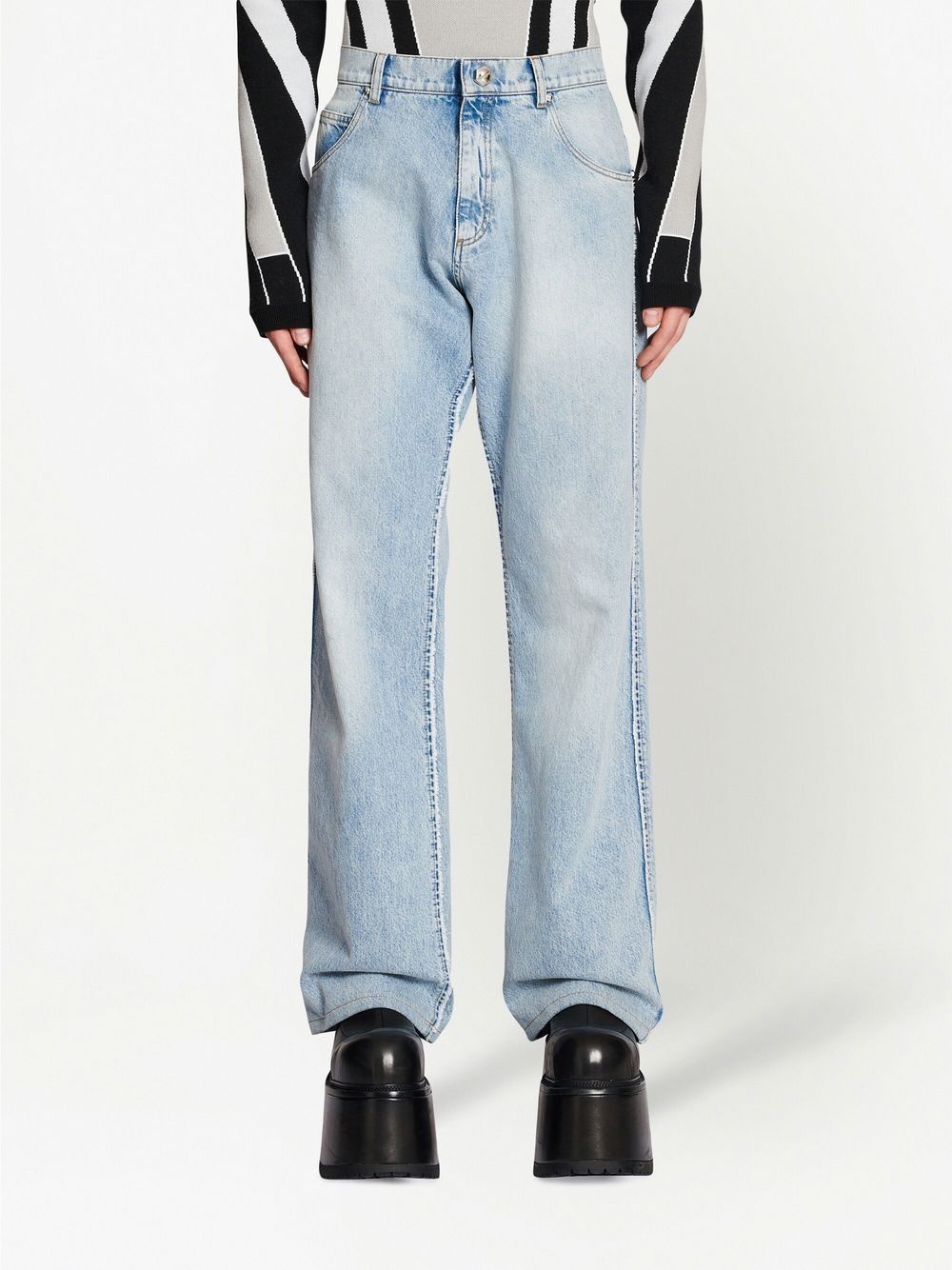 loose-fit straight-leg jeans - 3