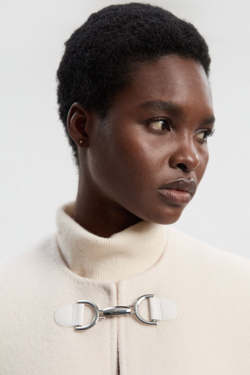 Tailored Cape Midi Coat 3