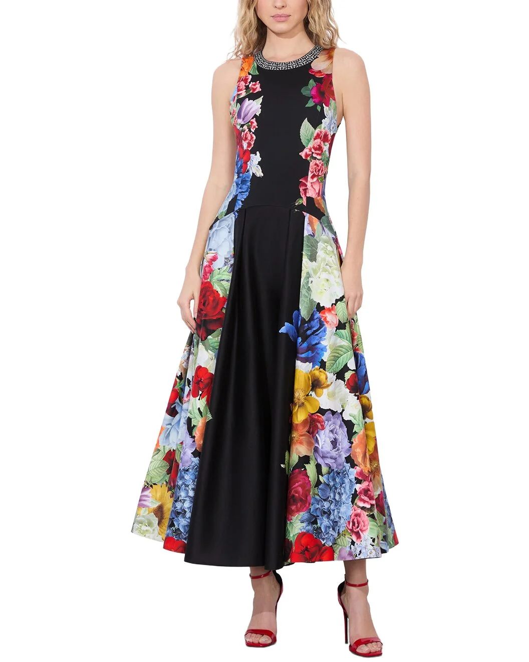 alice + olivia Adley Flare Dress - 1