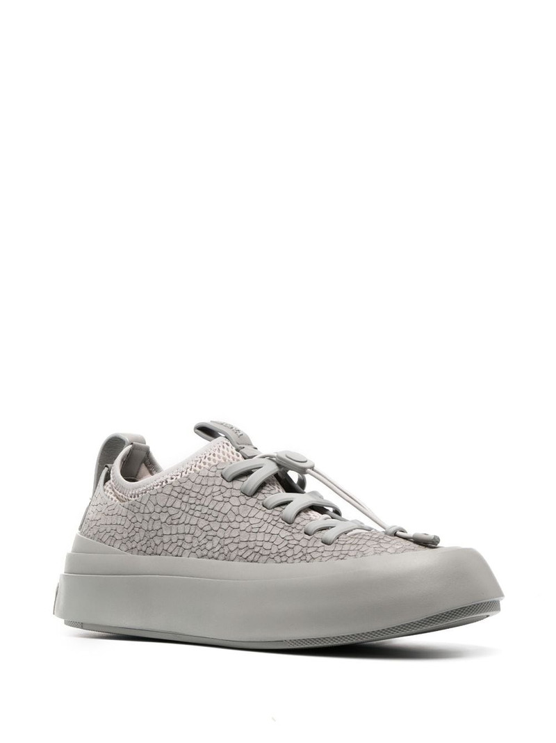ZEGNA x MRBAILEY Triple Stitch textured sneakers outlook