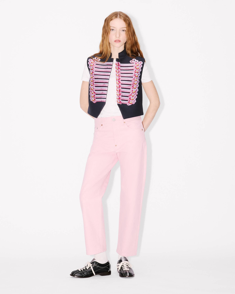 'KENZO Trompe L'œil' vest in wool and cotton 4