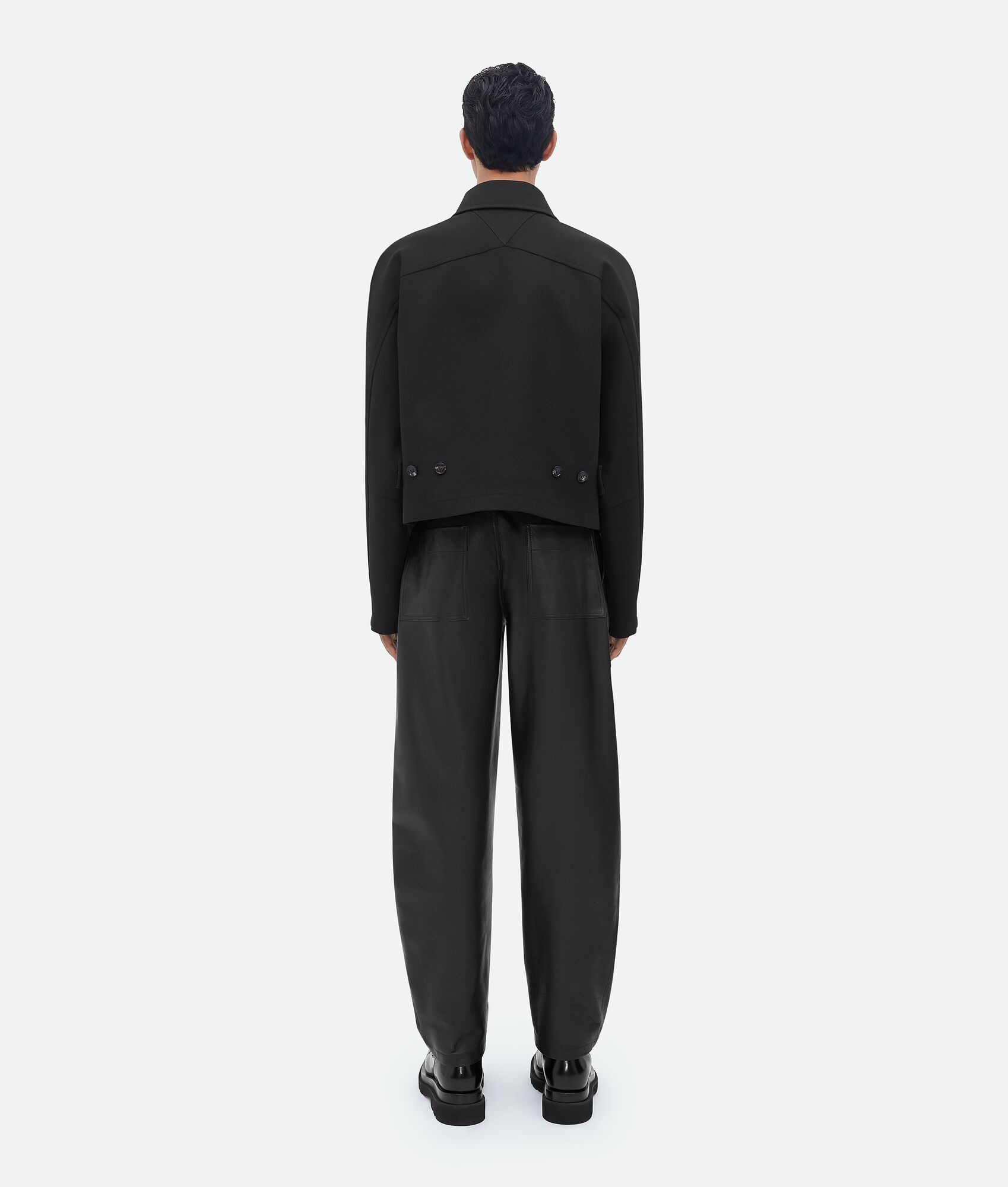 Bonded Wool And Cotton Jacket - 3