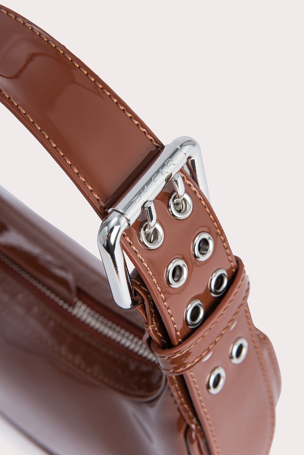Mini Soho Chocolate Patent Leather - 7