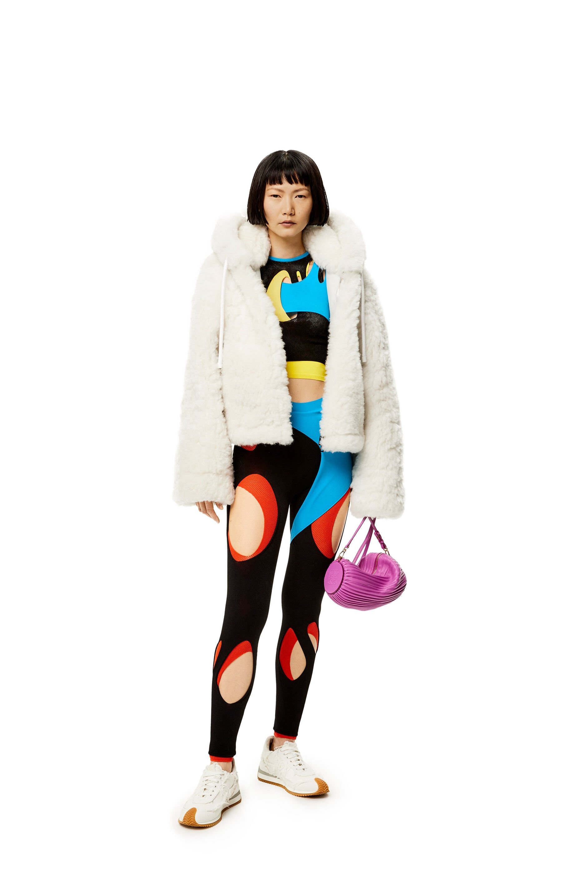 Cut-out leggings in viscose - 2