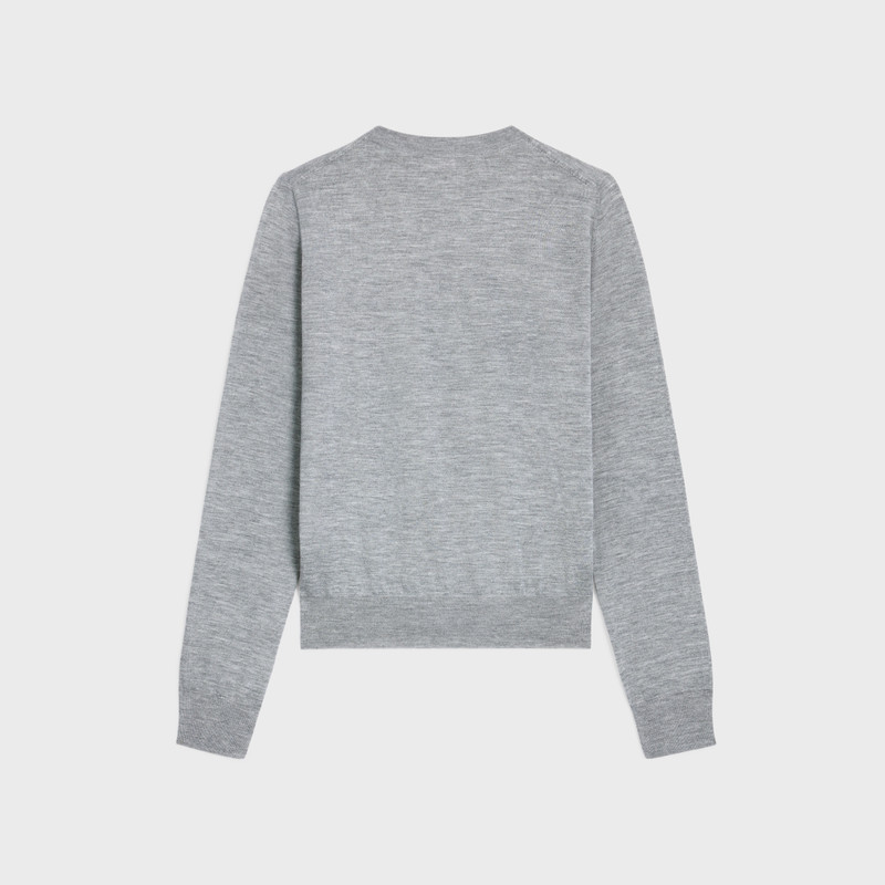 CELINE crewneck sweater IN thin cashmere outlook