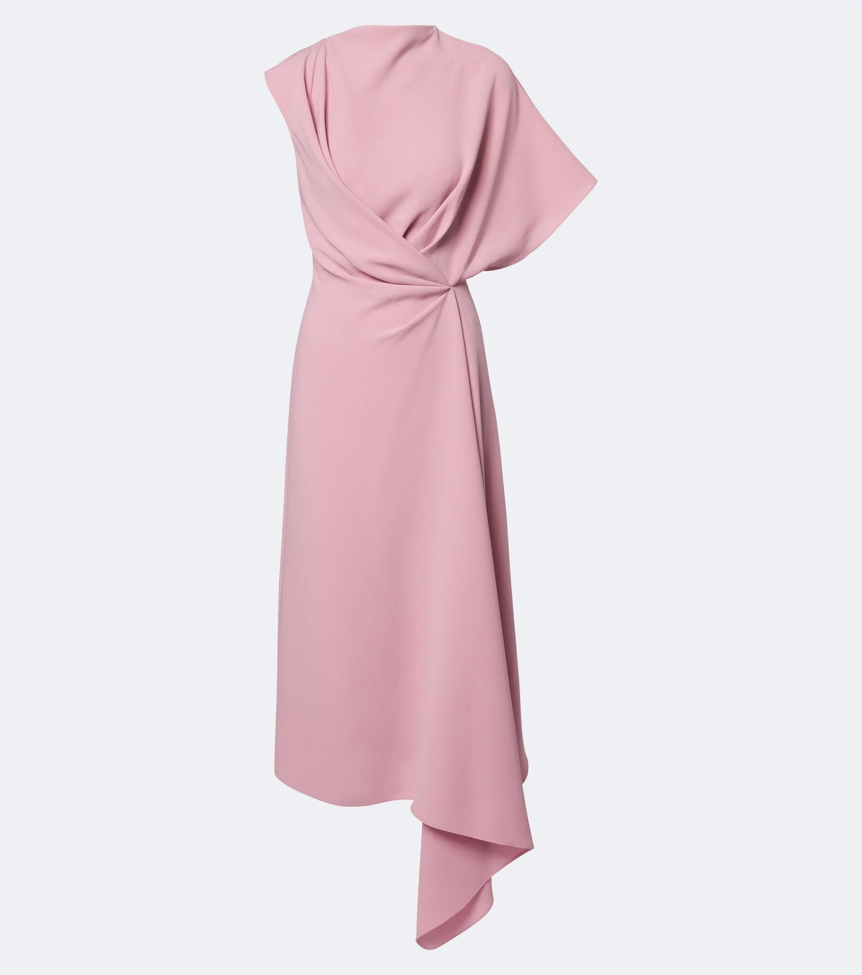 Elva asymmetric crêpe midi dress - 1