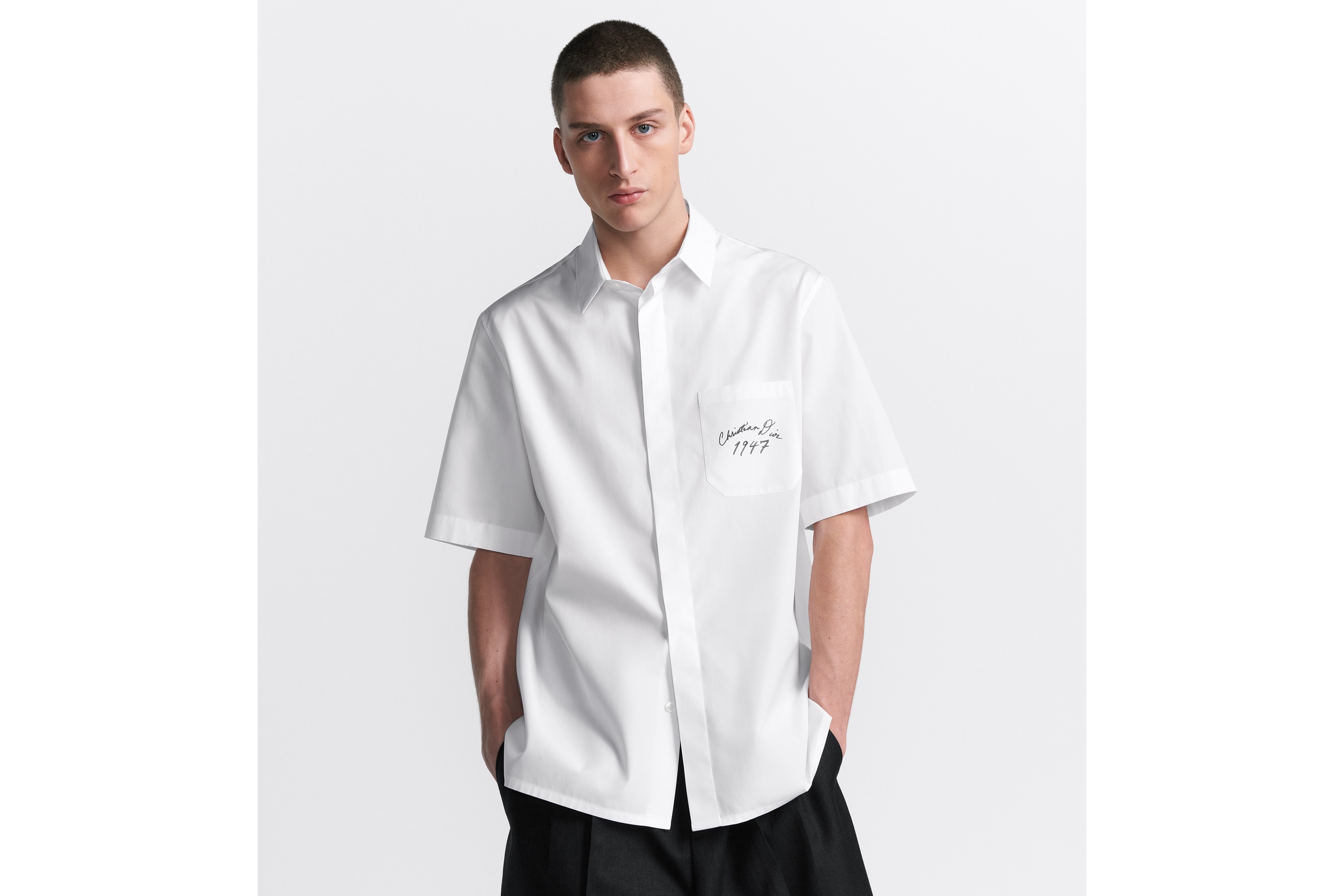 Handwritten Christian Dior 1947 Short-Sleeved Shirt - 2