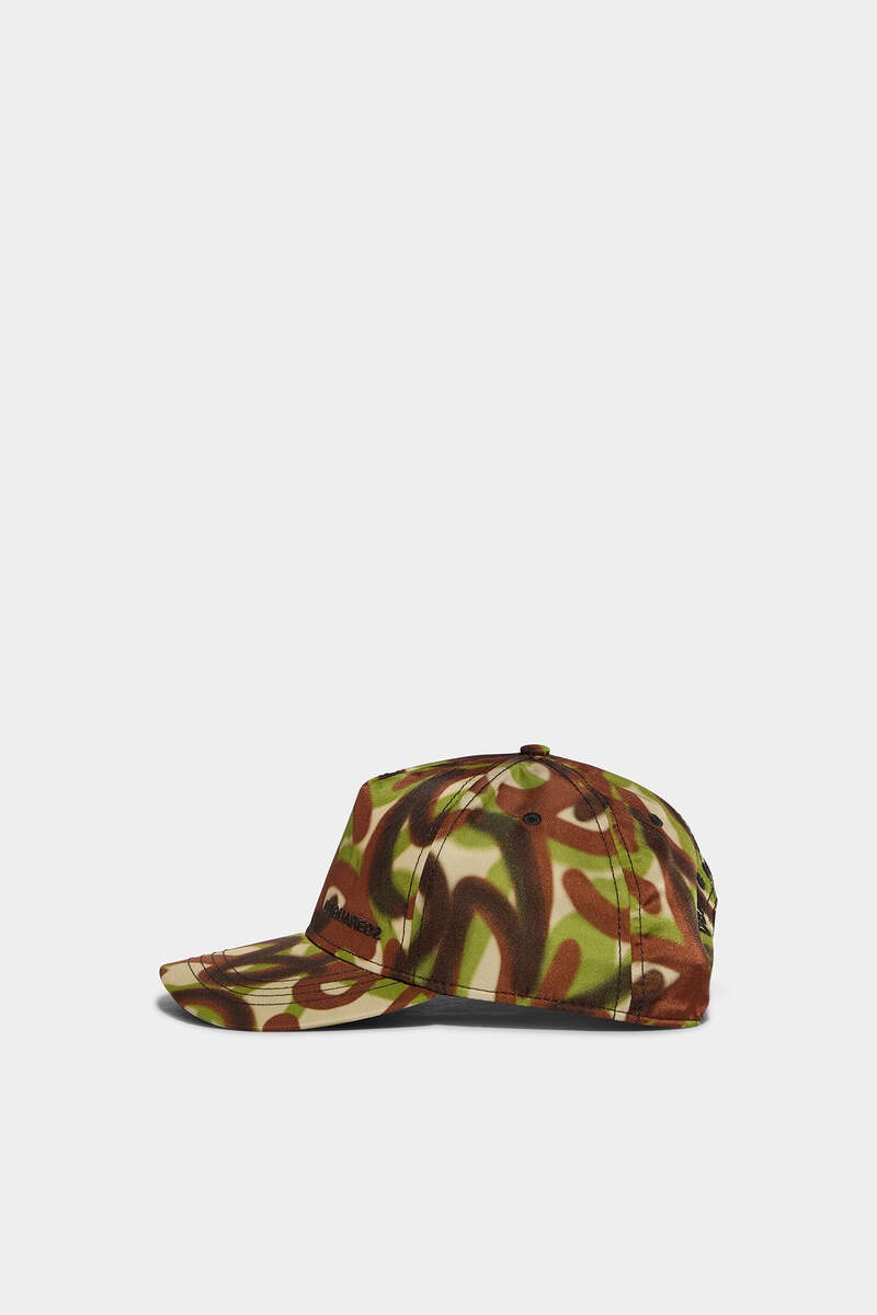 CAMO SPRAY BASEBALL CAP - 3