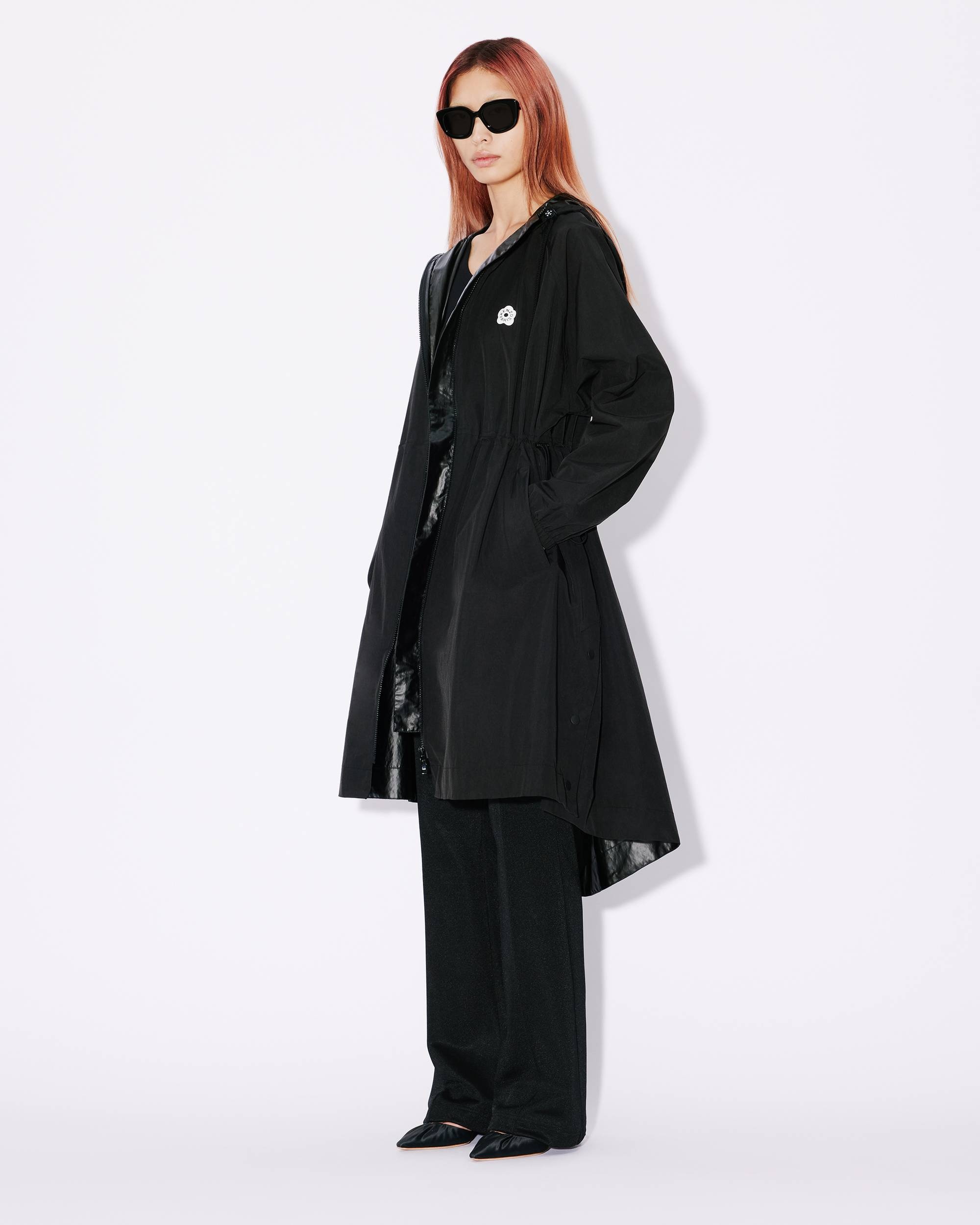 'Boke Flower 2.0' long windbreaker - 3