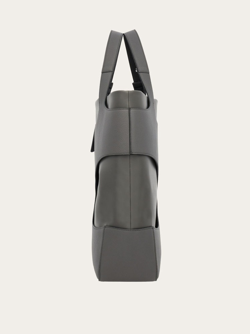 FERRAGAMO TOTE BAG WITH CUT-OUT DETAILING outlook