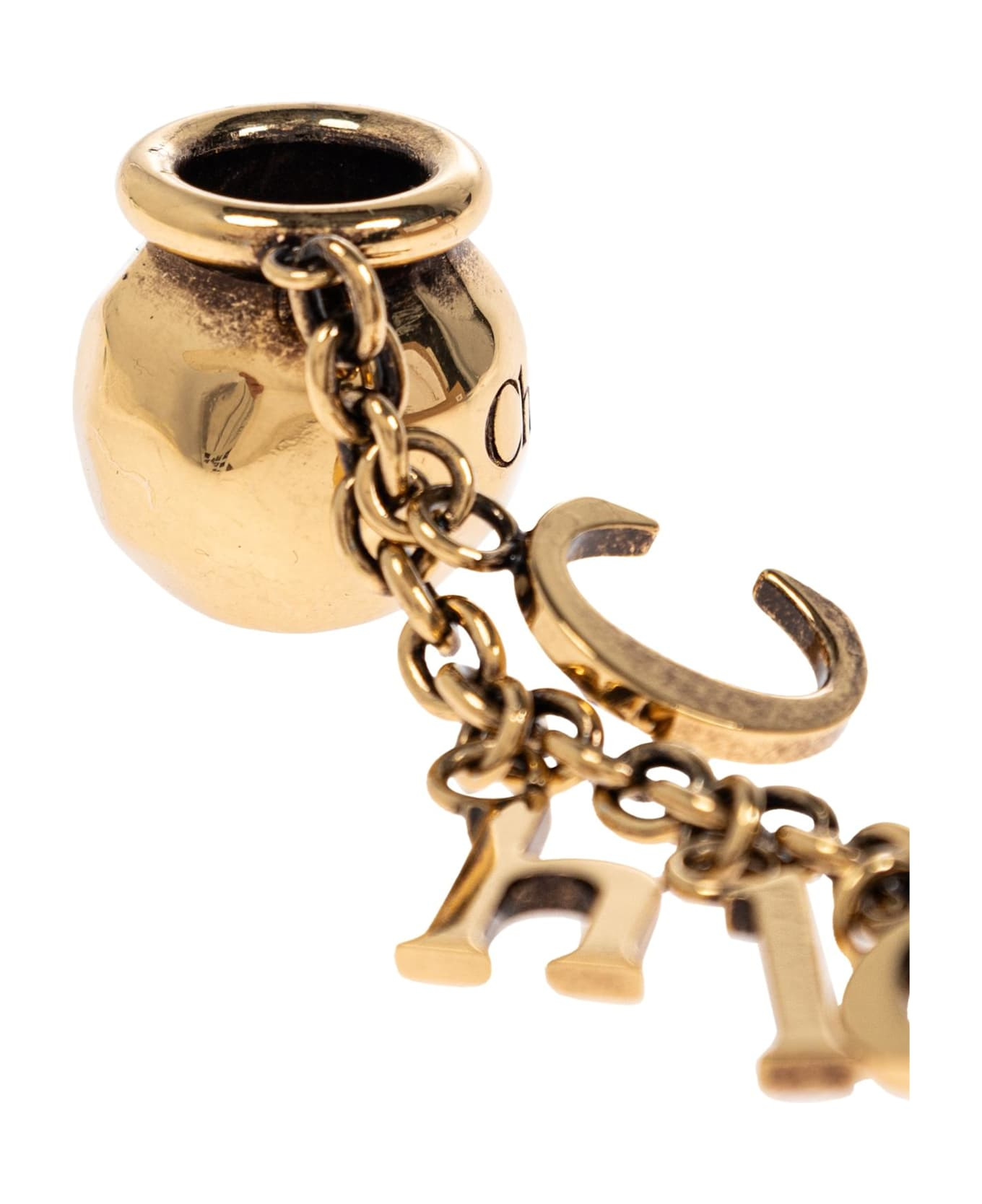Chloé Brass Pendant - 4