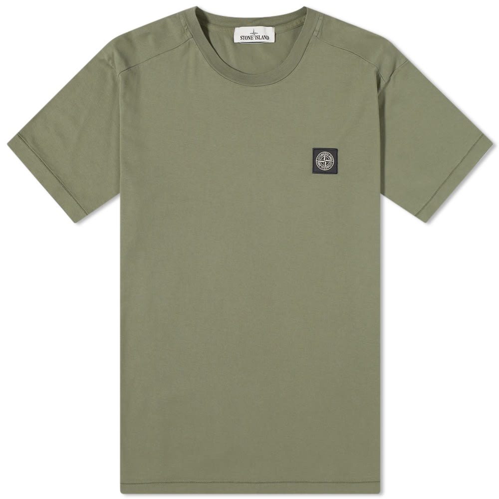 Stone Island Patch Logo Tee - 1