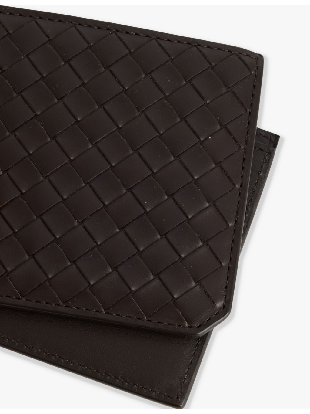 Bifold Intrecciato leather wallet - 2