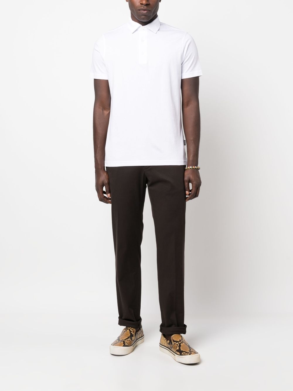 chest pocket polo shirt - 2