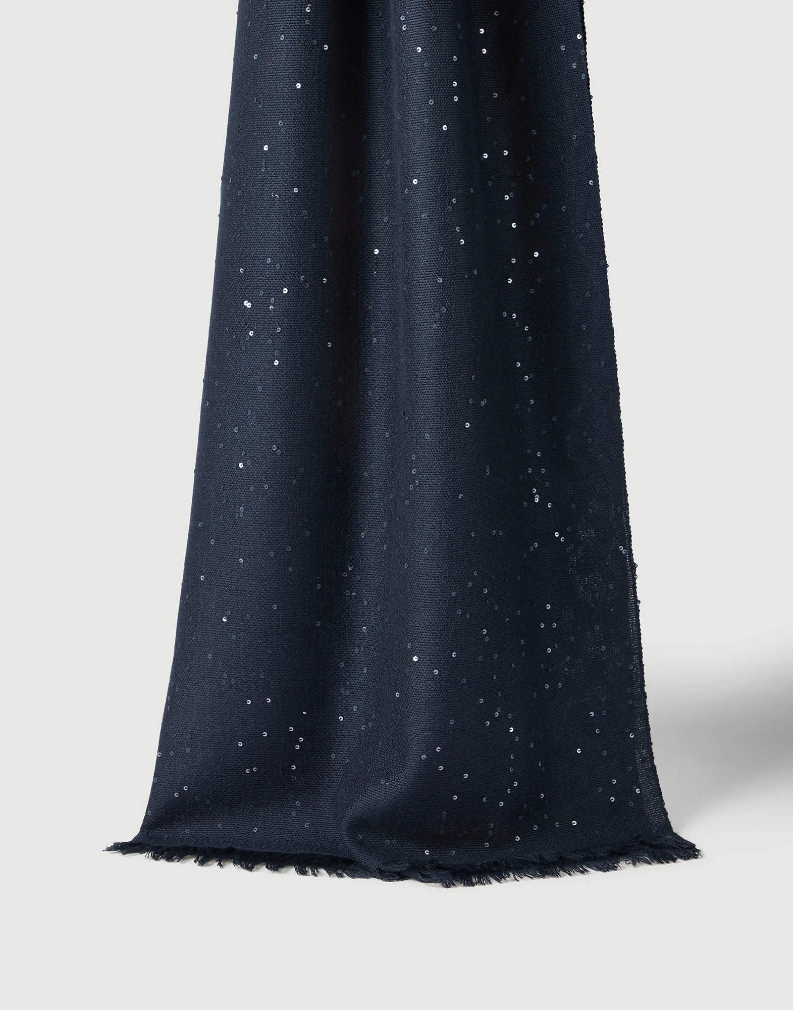 Cashmere and silk Diamond yarn scarf - 1