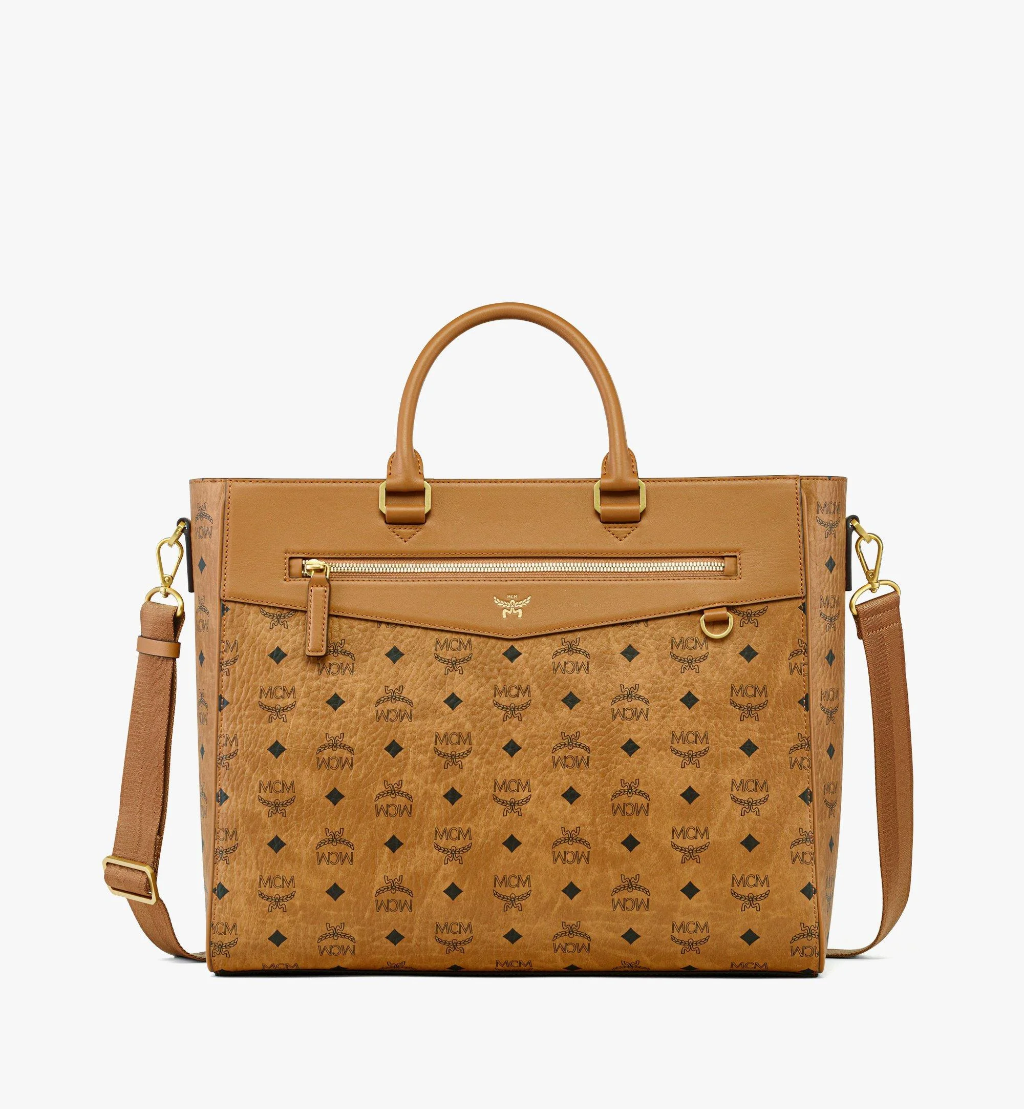 Diamond E/W Tote in Visetos - 1