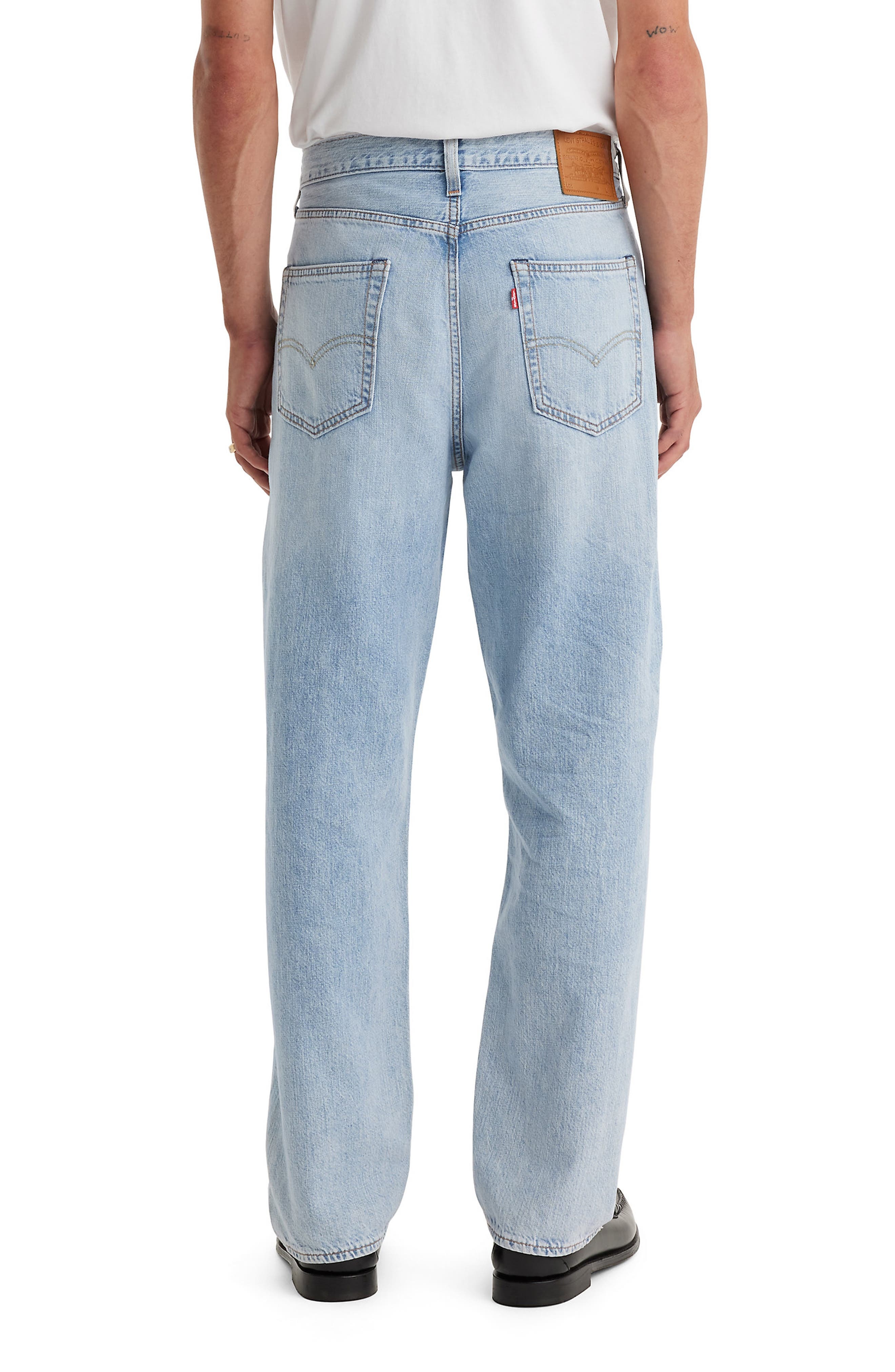 levi's 568™ Stay Loose Cotton & Linen Jeans in Varsity Academia Ltwt at Nordstrom - 2