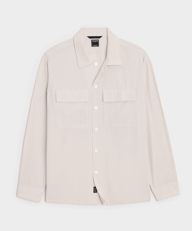 Relaxed Twill CPO Overshirt 1