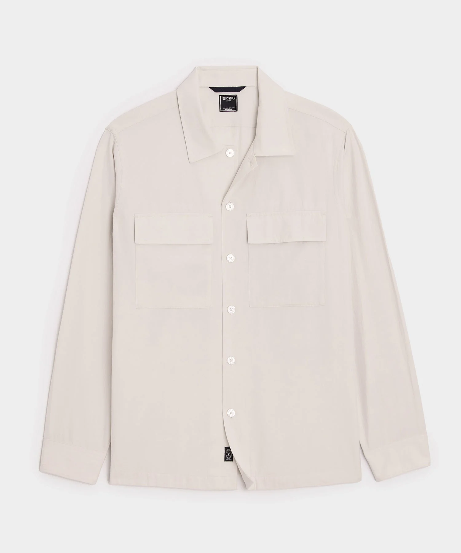 Relaxed Twill CPO Overshirt - 1