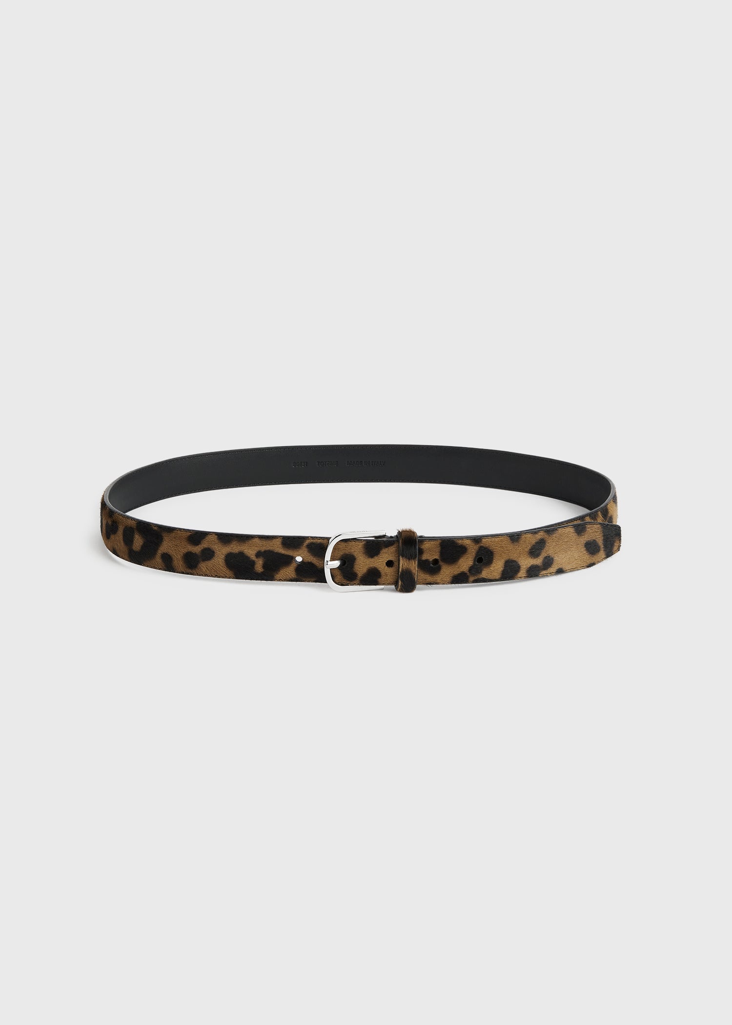 Pony hair belt leopard - 6