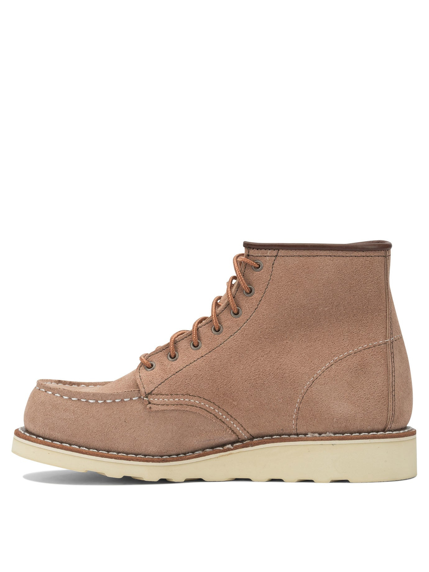 Red Wing Shoes - Red Wing Shoes "6'' Moc Toe 3319 Dusty Rose Abilene" Lace-up Ankle Boots - 3