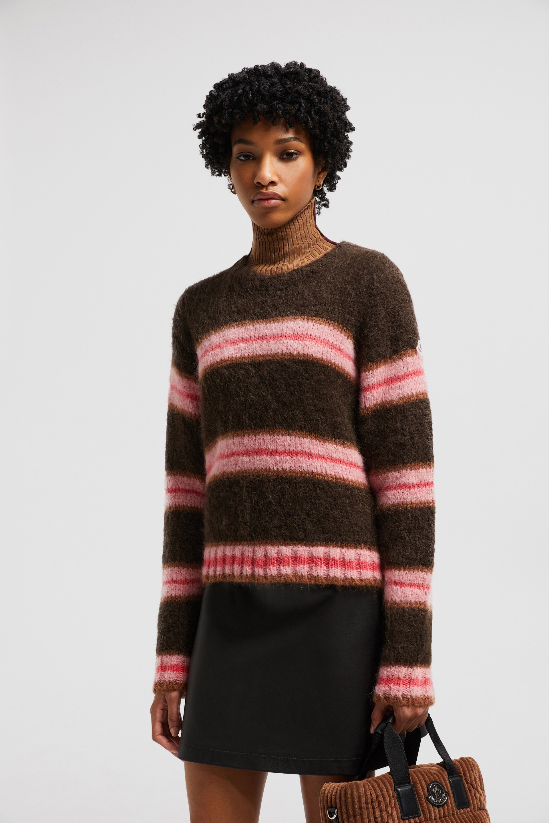 Striped Alpaca Blend Sweater - 2