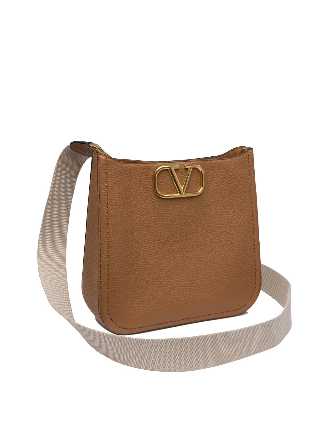 ショルダーバッグ・ポシェット VALENTINO Woman Shoulder bag Brown 7W2B0R88JET 0TO Valentino Garavani Brown Leather Shoulder Bag