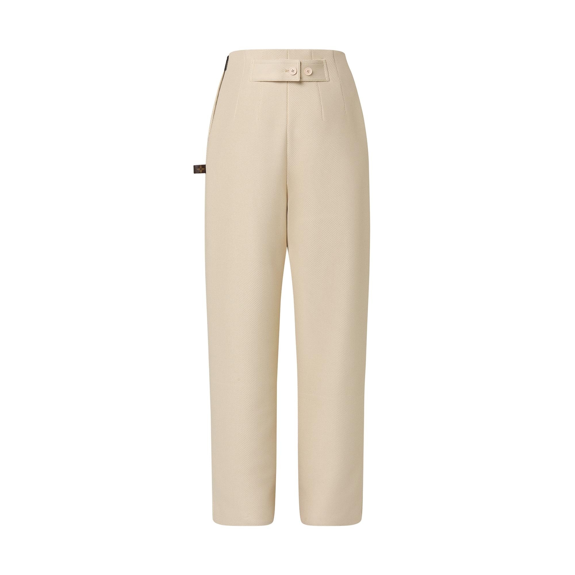 Piqué Interlock Dart Pants - 3