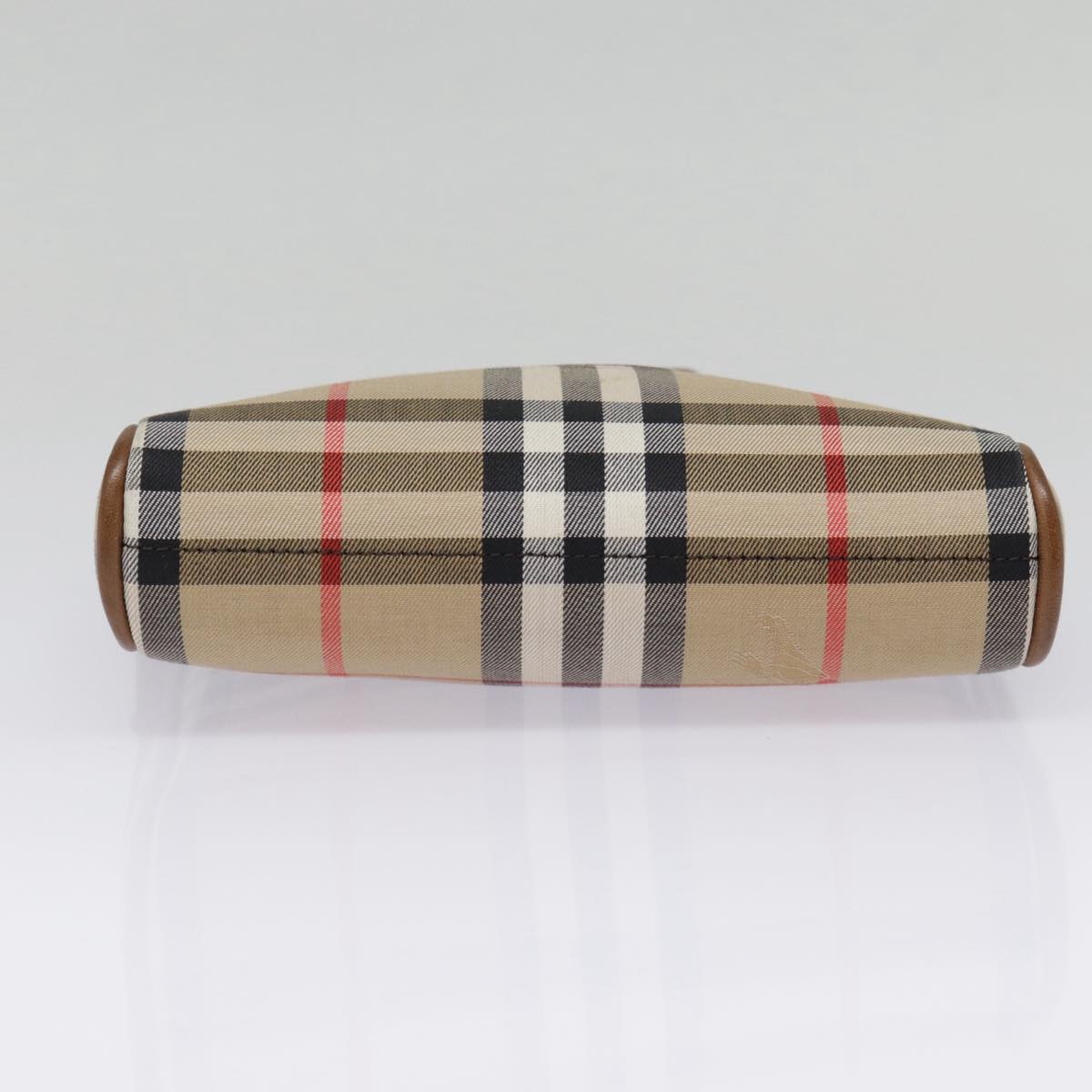 Burberry Nova Check Hand Bag Canvas Beige - 5