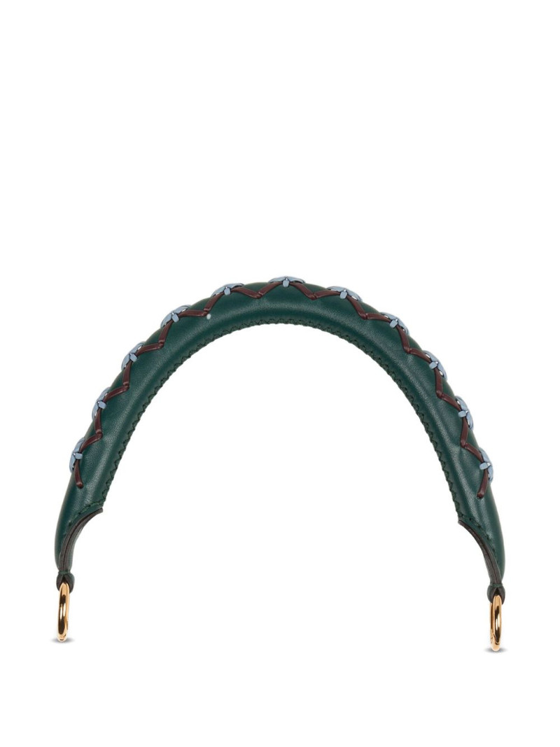 threading leather bag handle 1