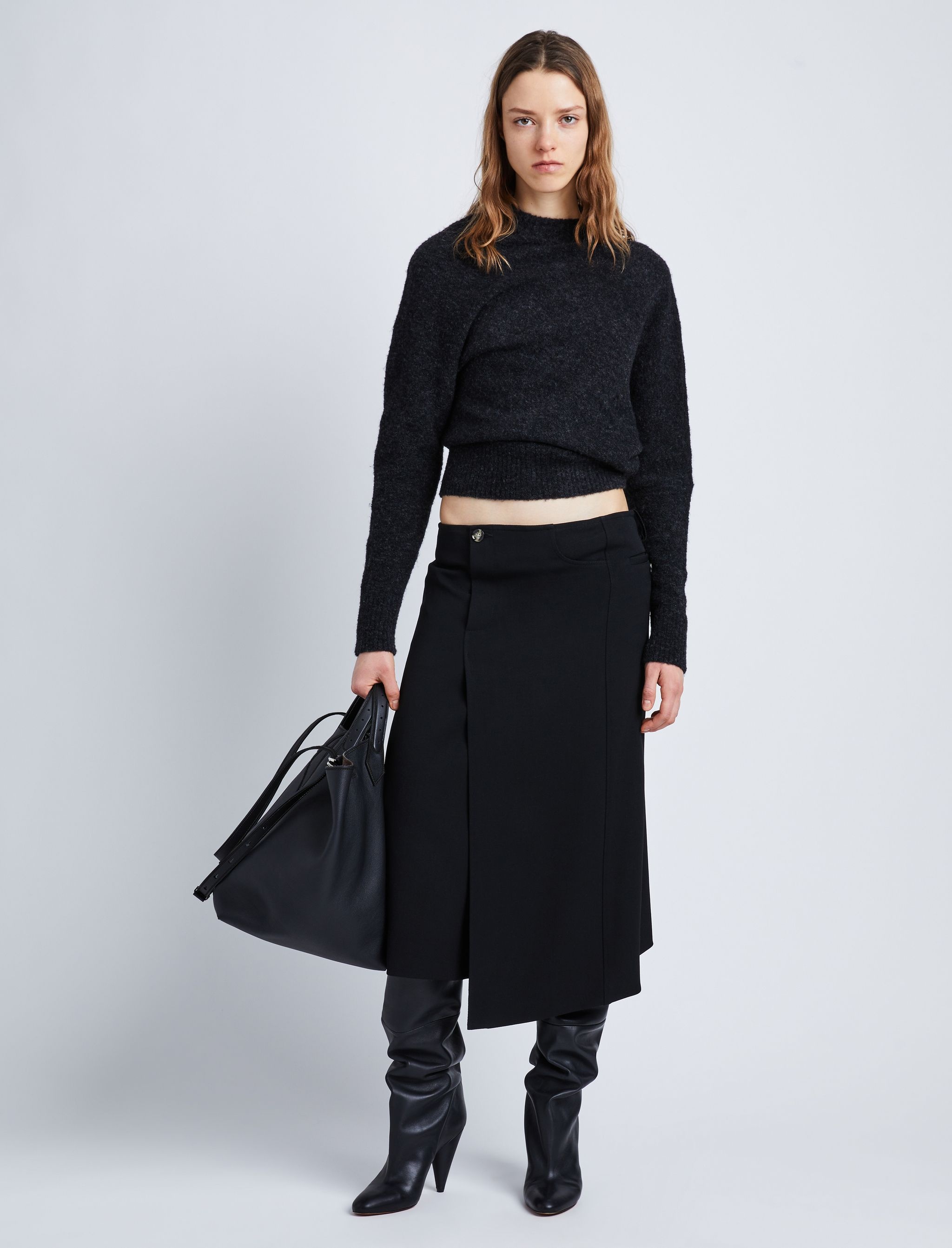 Wool Twill Skirt - 2