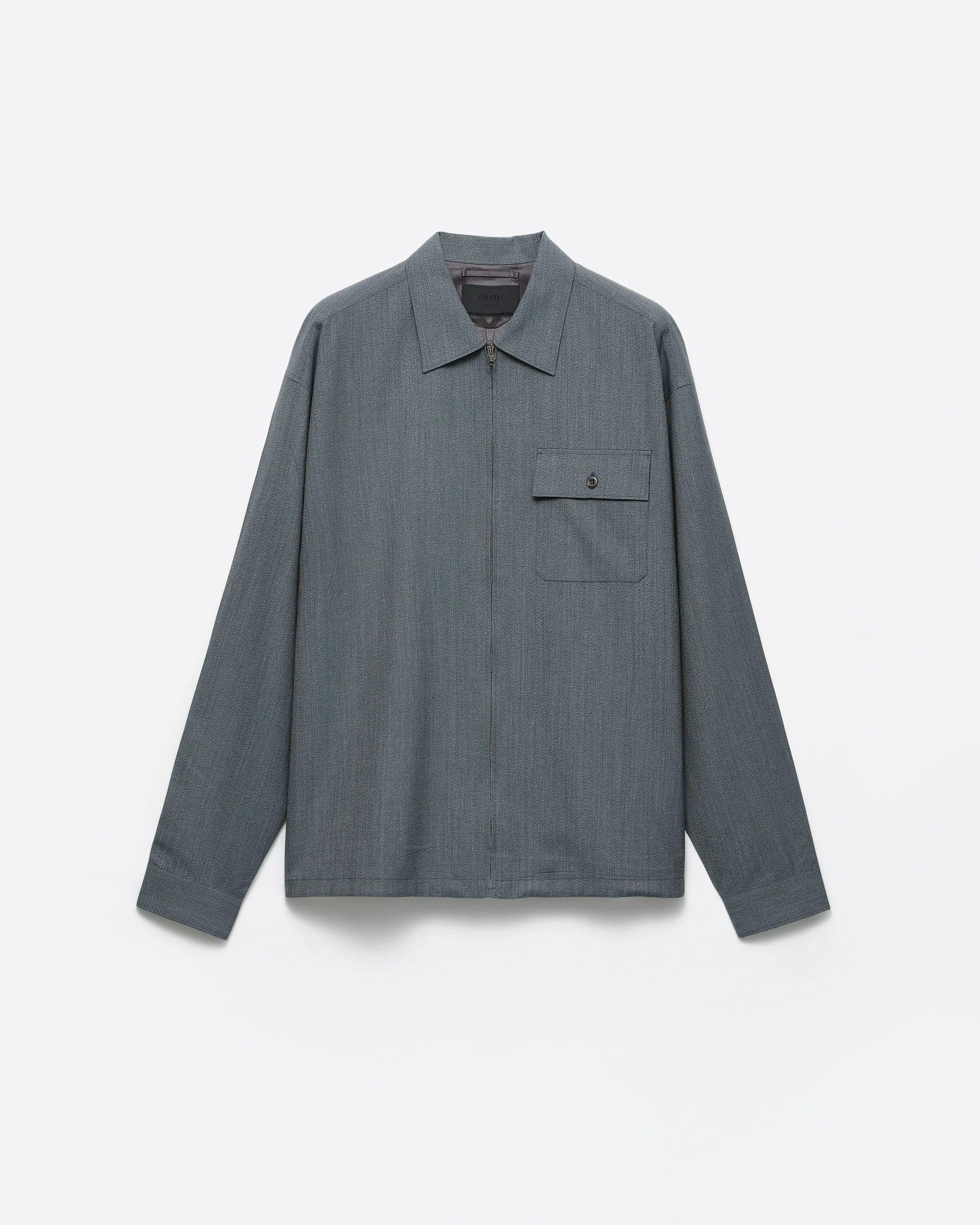 Wool zipper shirt - 1