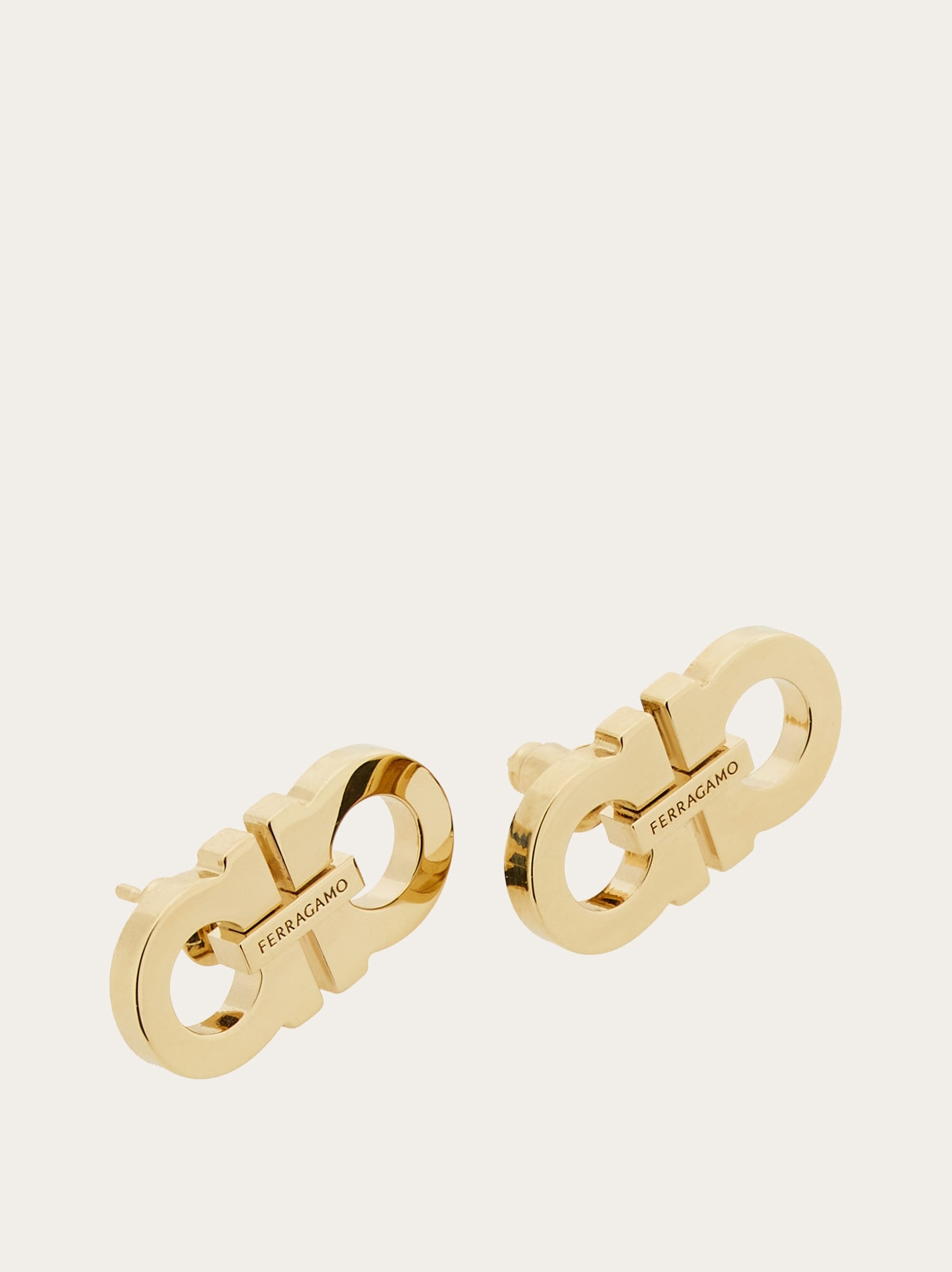 Double Gancini earrings - 2