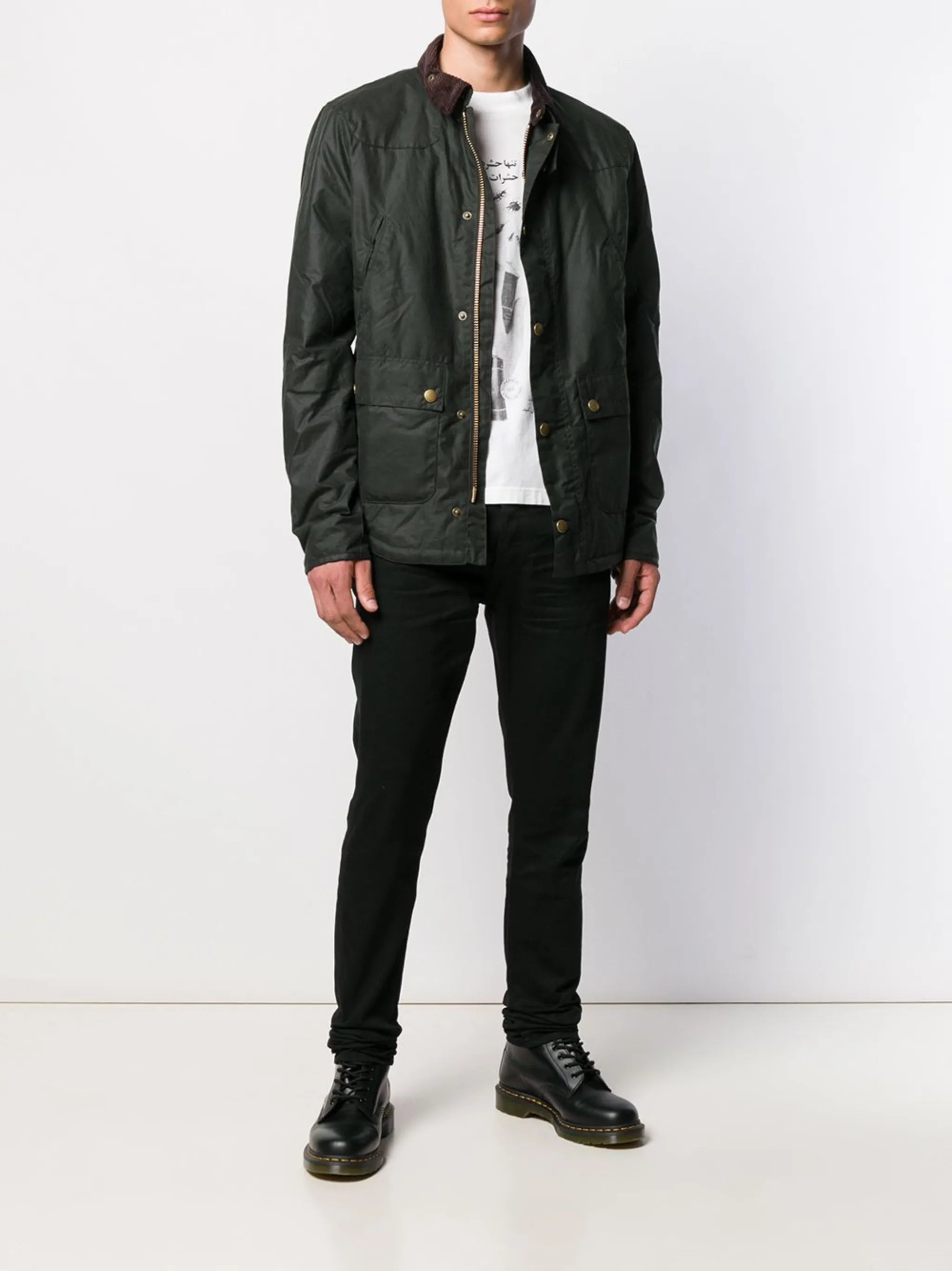 Barbour Reelin Wax-coated Jacket - 2