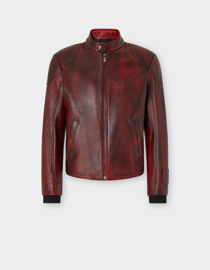 Reconditioned by Ferrari leather jacket for the 2026 Silverstone GP 1