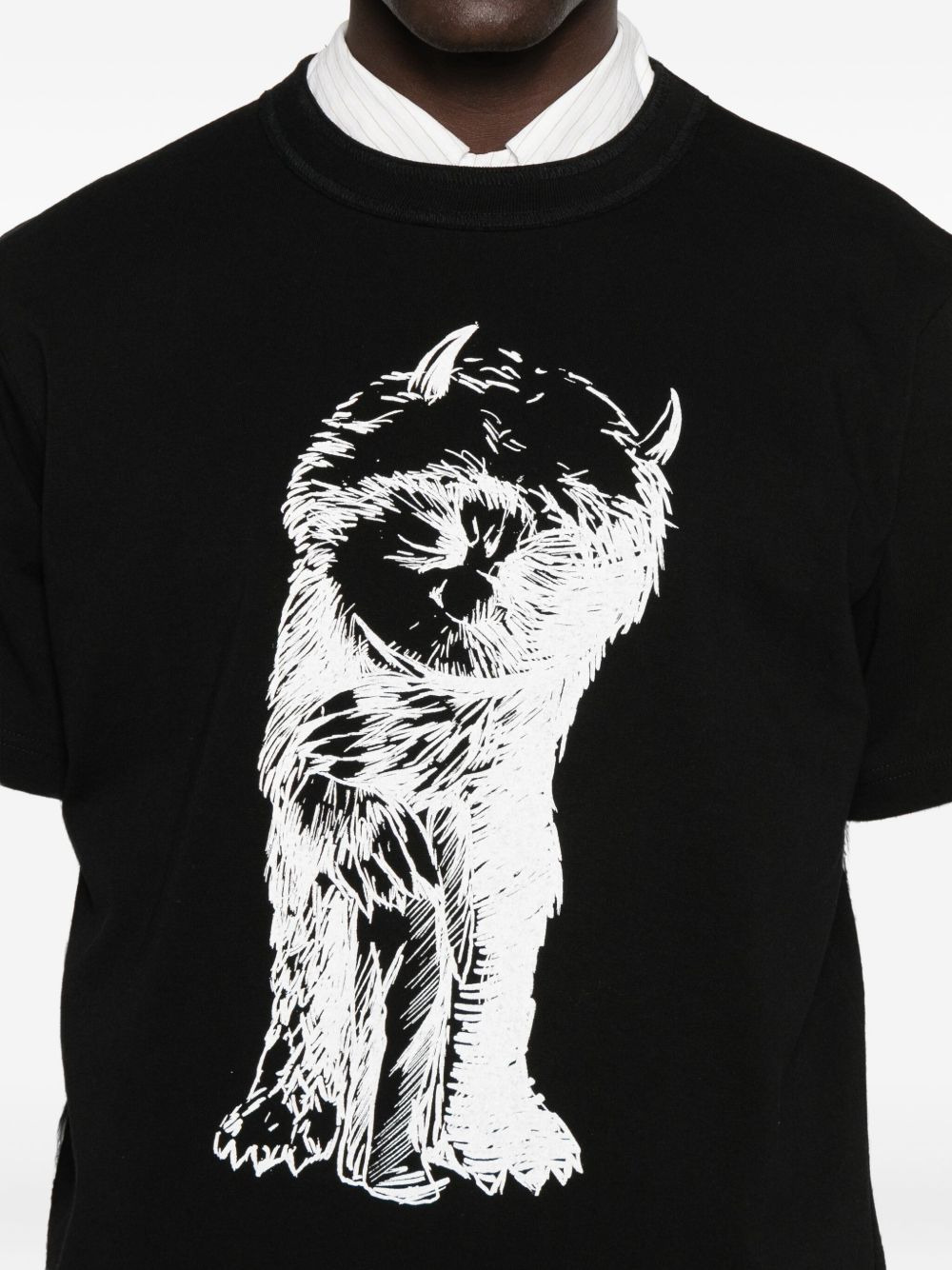 graphic-print cotton T-shirt - 4