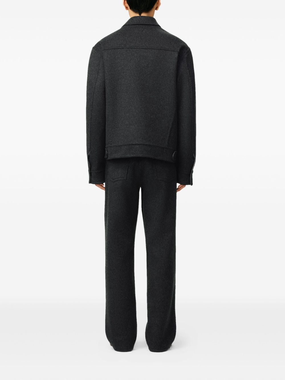 press-stud fastening jacket - 4