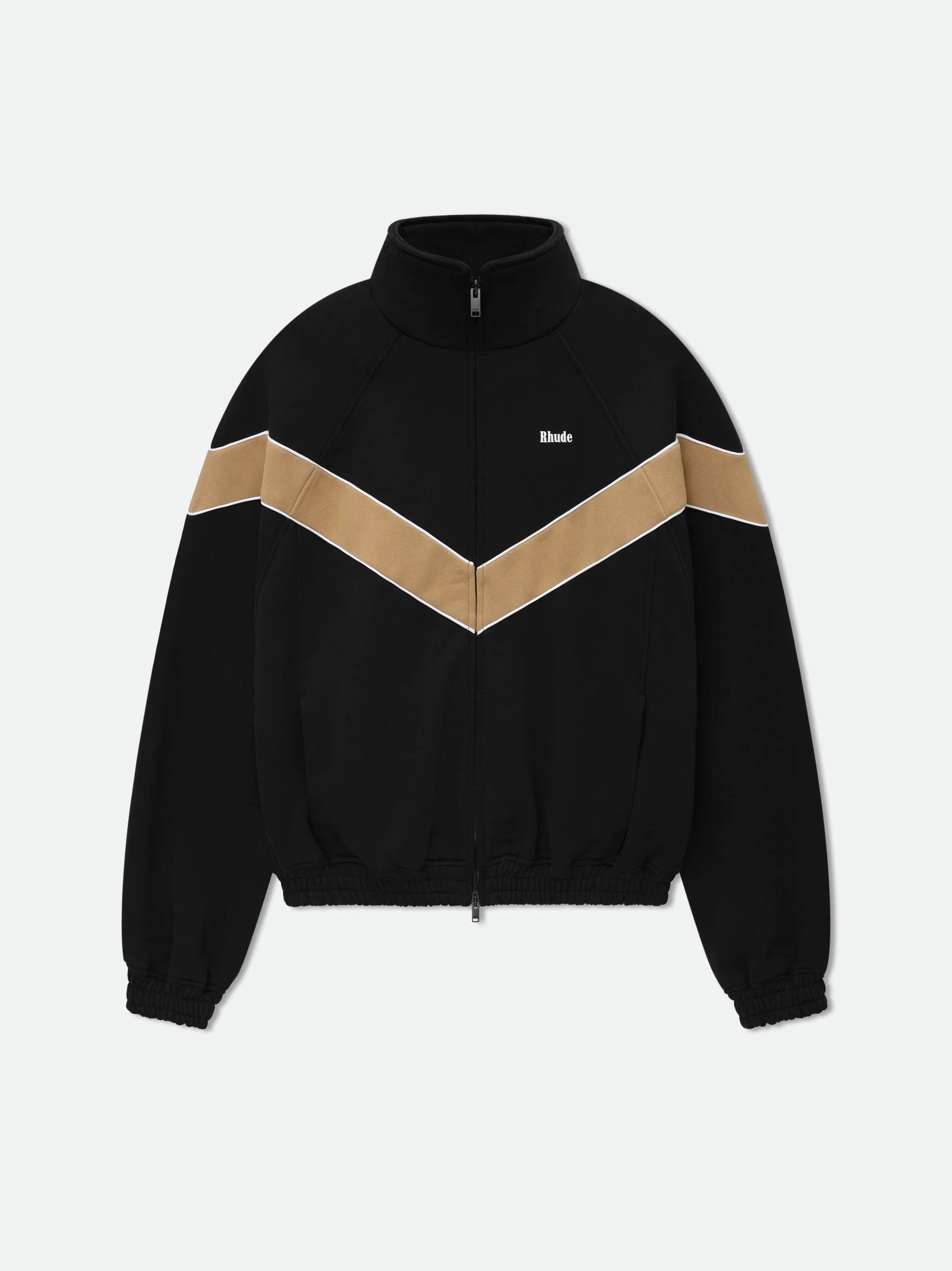 FLEECE ARMY TRACK JACKET - 1