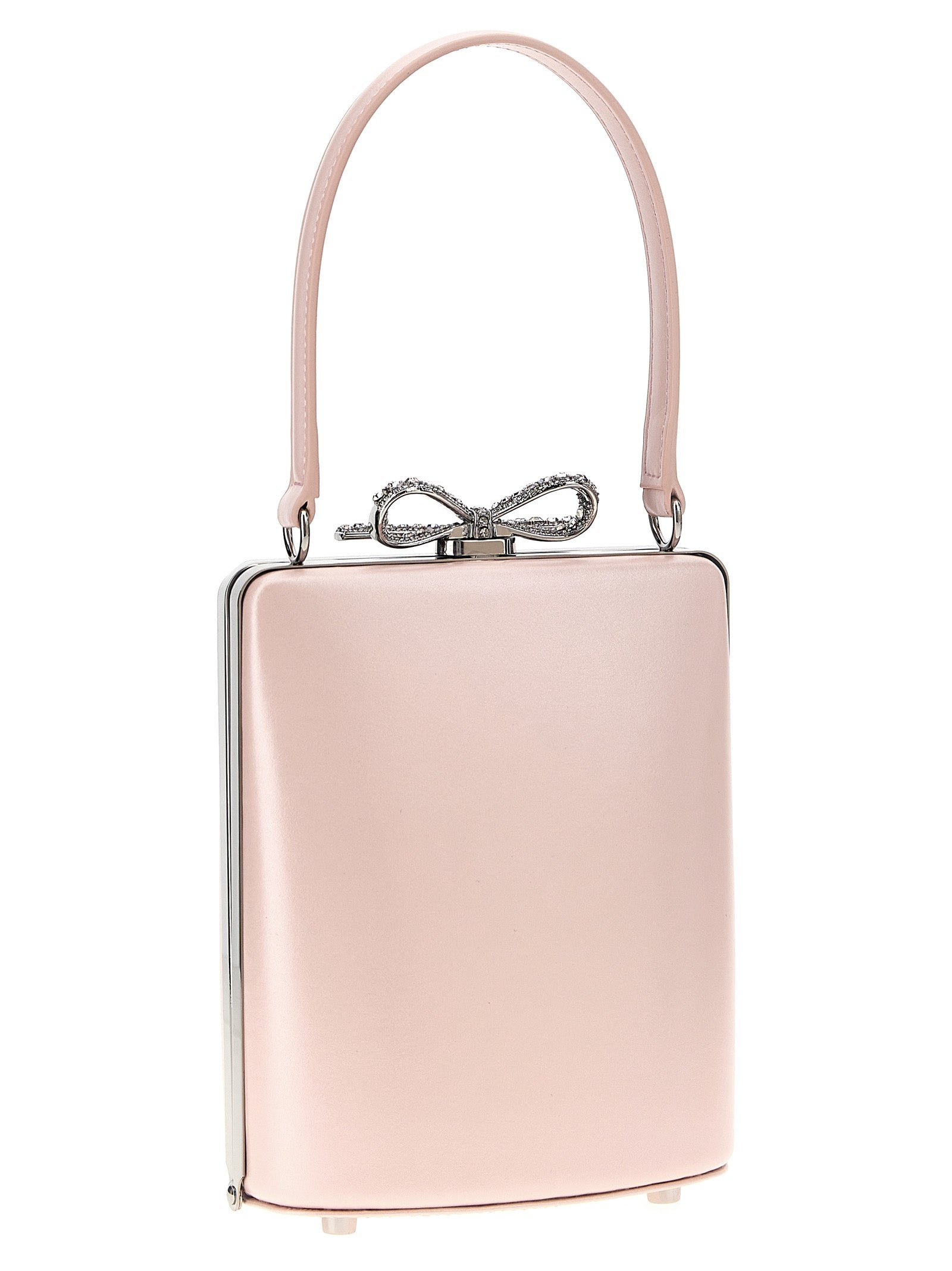 Self Portrait Women 'Pink Leather Mini Bow' Handbag - 2