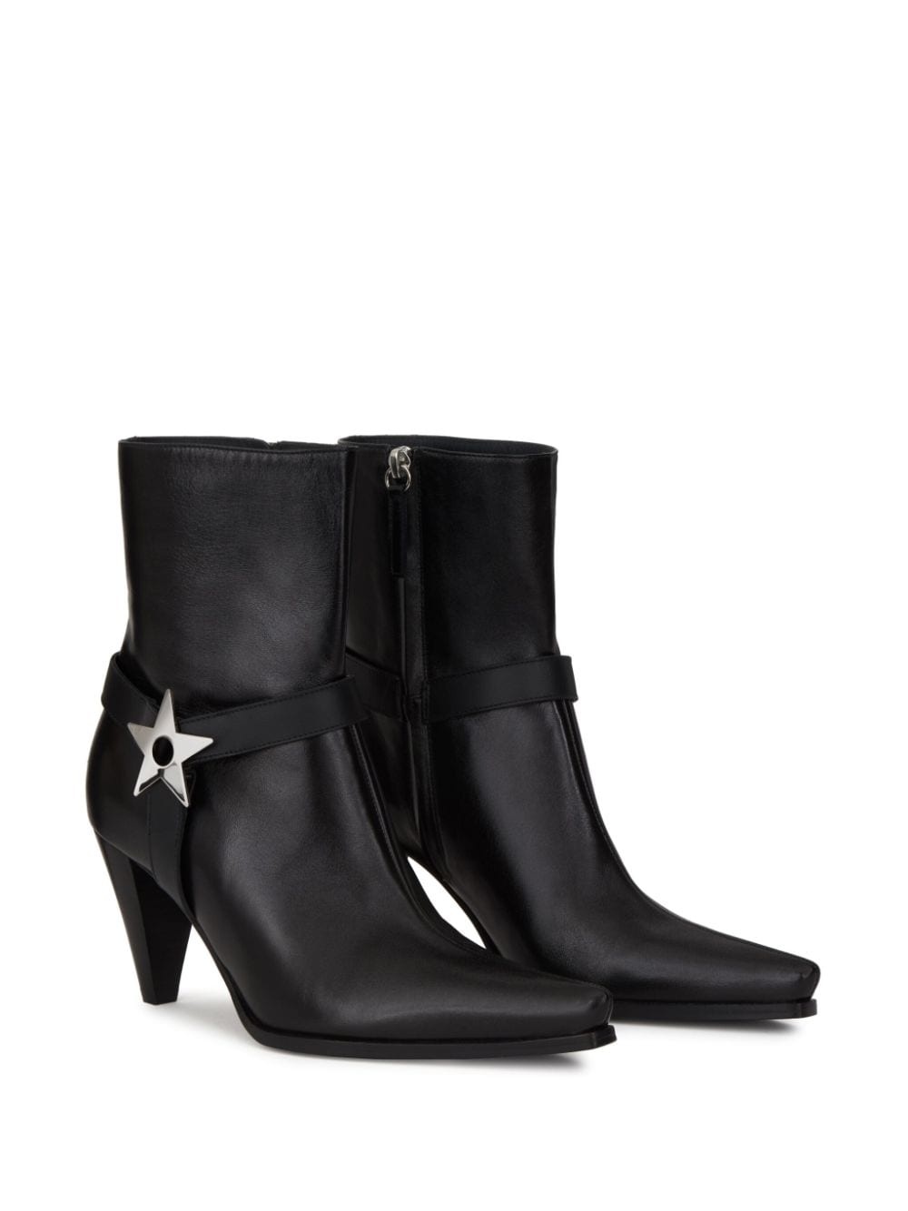 North 75mm pointed-toe boots - 2