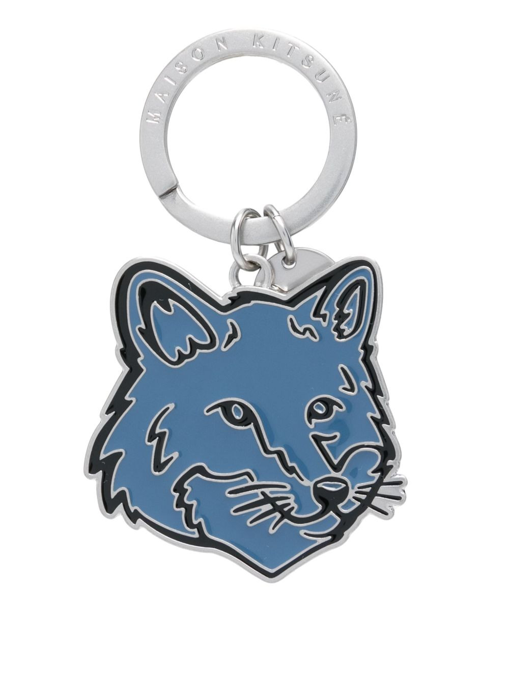 Bold Fox Head Keyring - 3